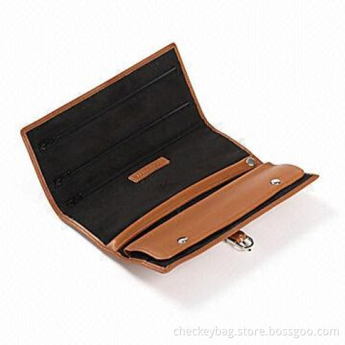 Jewelry Rolls, Made of Full Grain Leather